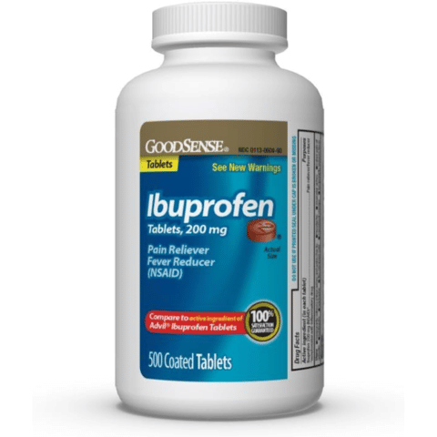 Caja de Ibuprofeno 200mg - 500 Unidades para el alivio del dolor y la inflamación