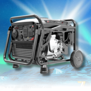 Generador Inverter a Gasolina Lamborghini 3600W con autonomía de 10 horas y funcionamiento silencioso.