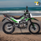 Moto Deportiva MUSTANG 250GY AVA con frenos de disco y luces LED