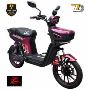 Bicimoto eléctrica Mishozuki Grillo Ultra 60V con motor de hasta 4500W, batería lithium, controlador Votol y 4 velocidades más reversa